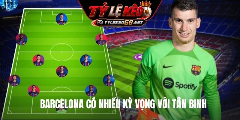 Barcelona có nhiều kỳ vọng với tân binh