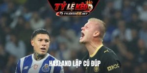 Haaland lập cú đúp