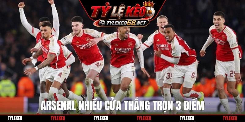 Arsenal nhiều cửa thắng trọn 3 điểm