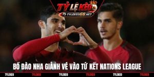 Bồ Đào Nha giành vé vào tứ kết Nations League