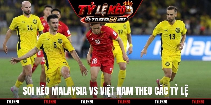 Soi kèo Malaysia vs Việt Nam theo các tỷ lệ